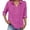 Pink, variant on Shirts for Women Trendy Casual Tops for Women Casual Short Sleeve Linen Blend Shirt Breathable Button Down Top With Turn Down Collar for Everyday Comfort