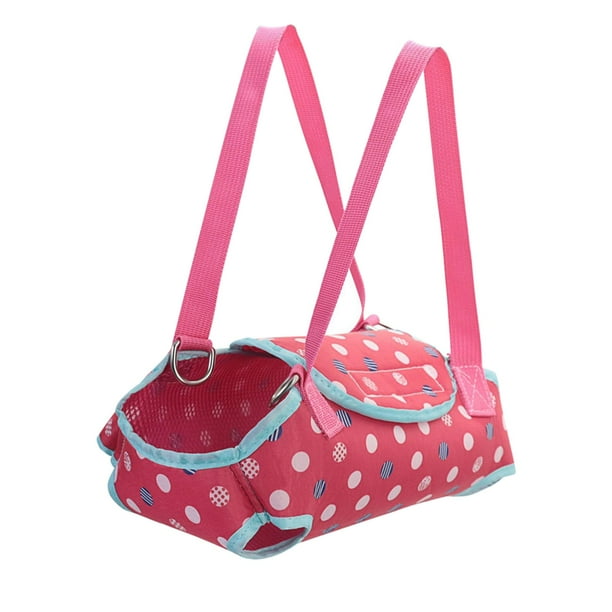 Bolsa Transpirable para Perros Correas para Los Hombros Bolsa para Mascotas Bolsa de Viaje Bolso para Conejo Chihuahua Perros Pequenos Y Mediano M Yinane Transportista de viaje Walmart en linea