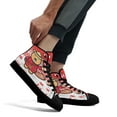 thumbnail image 4 of National of Canada Day Oh Canada High Top Canvas Shoes Sneakers Black Size 11.5, 4 of 6
