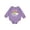 Lavender, variant on 1st Birthday Kiss Me Im One Baby Fleece Bodysuit