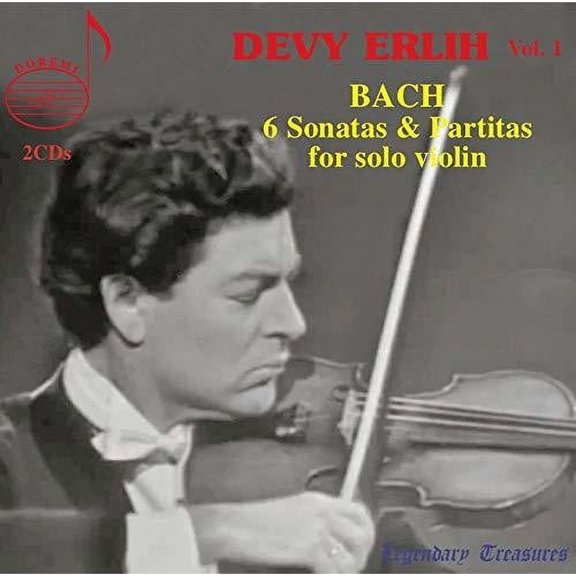 Bach,J.S. / Erlih - 6 Sonatas & Partitas for Solo Violin - Music & Performance - CD