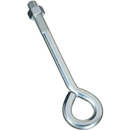 

N347-799 1 x 14 in. Zinc Eye Bolt With Hex Nut