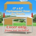 thumbnail image 5 of ALUVIERA Pergola Replacement Canopy Universal Pergola Canopy Replacement Top Cover for Pergola Structure, Frame NOT included (17x 6.7 Ft,Tan), 5 of 5