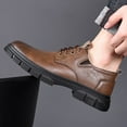 thumbnail image 3 of Mens Casual Shoes Hiking Shoes Comfortable for Walking Work Office Dress Outdoor, 3 of 5