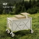 thumbnail image 3 of Carrito utilitario ONEFOREST, carro plegable con toldo, carpa, color beige, 3 of 7