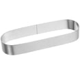 thumbnail image 1 of WEUVEB Food Ring Mold Silver Tart Rings for Cooking 1Set, 1 of 7