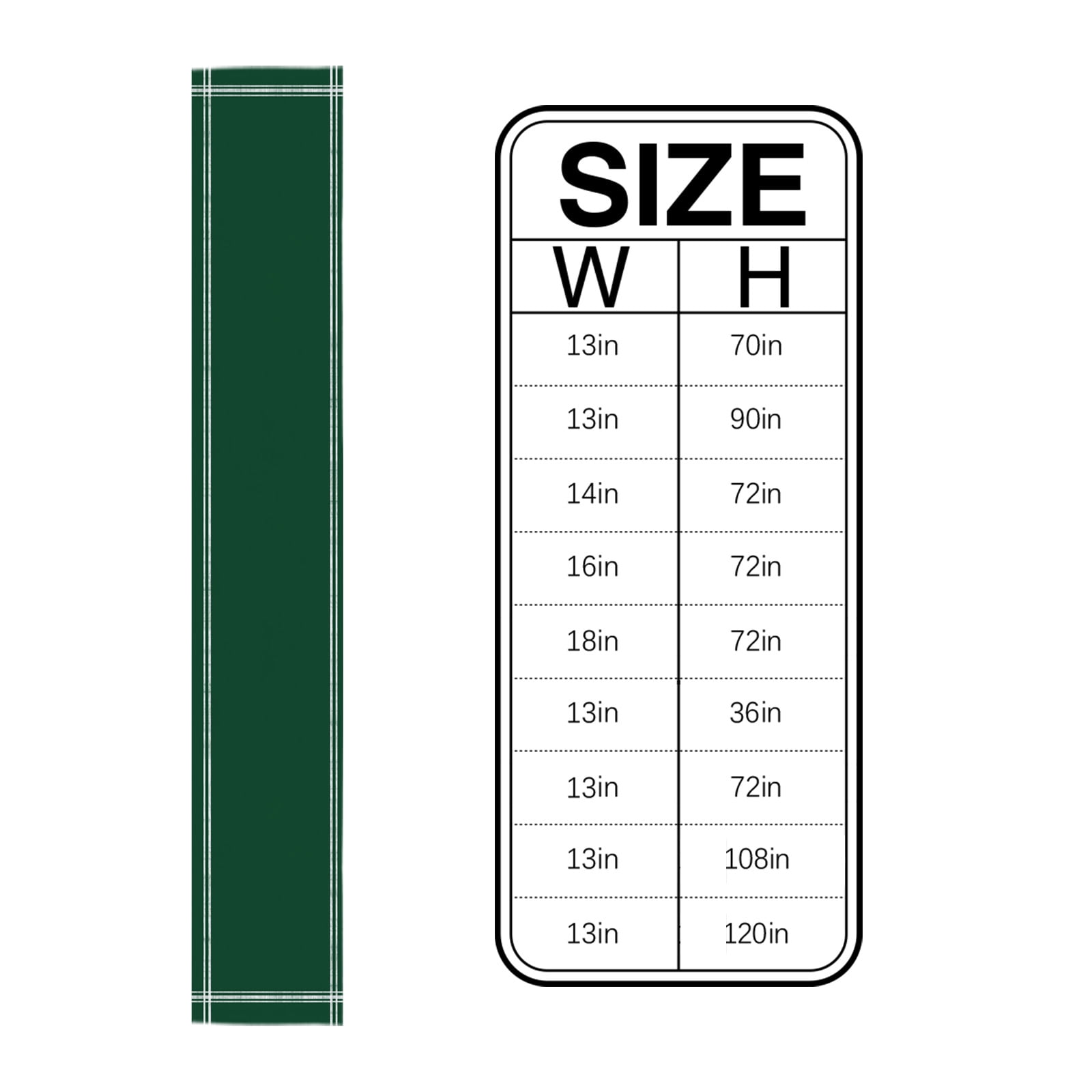 Table Runner Dresser Scarves 90 Inch Long, Modern Minimalism Hunter Green Linen Dining Table Runners St Patricks Olive Green Tabletop Scarf for Wedding Holiday Party Kitchen