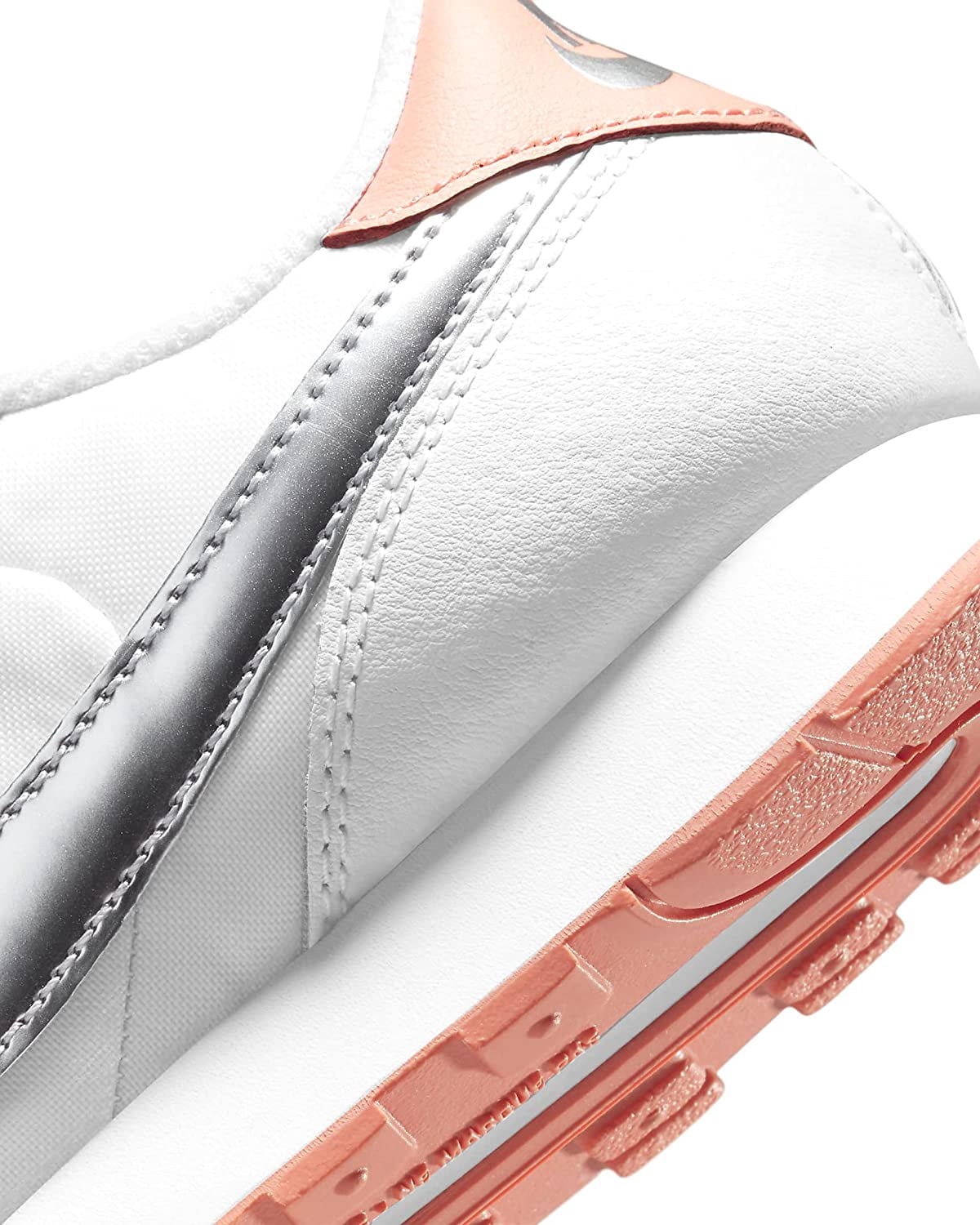 Nike Boys Running Walking Shoe Big Kid 8-12 Years 5.5 Big Kid White Mtlc Silver Crimson Bliss