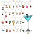 thumbnail image 3 of 30PCS Wine Glass Charms Drink Identifiers for Stem Glasses Markers Tags Beach Themed Party Supplies, 3 of 6