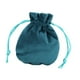 thumbnail image 4 of Bolsa con cordón para guardar joyas, organizador de regalos de fiesta, bolsa de terciopelo para relojes, collares, pulseras, dijes y aniversarios. Azul 95x115cm, 4 of 8