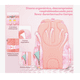 thumbnail image 4 of Mochila Bolsa Niña Escolar Primaria Infantil color Rosa, 4 of 4