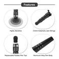 thumbnail image 4 of Unique Bargains 5pcs Metallic Stylus Pen for Touch Screens Mini Metal Capacitive Pens for Universal All Touchscreen Devices, Black, 4 of 8