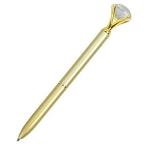 LHWEN Bridal Bling Diamond Pen Party Xmas Gift Stationery Wedding Guest Gift Bridal Shower Galentine's Day Graduation Mother's Day Thank You Gift Metallic Ballpoint Pen Retractable Refillable 1.0mm