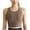 Coffee, variant on skpabo Sports Bras Women's Anti-Shock Gathering Sports Underwear Bra Yoga Wear Tank Top for Outgoing Holiday Size 8-14