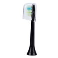 thumbnail image 3 of Cabezal de cepillo de dientes eléctrico Universal, cabezal de repuesto de cepillo de dientes negro para Soocare X3, 4 Uds., 3 of 8