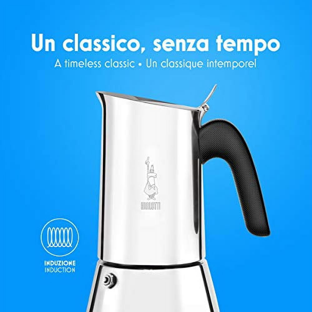 Bialetti Venus 10-Cup Electric Moka Stove Stainless Steel Coffee Maker -  Walmart.com