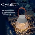 thumbnail image 1 of LED Camping Lantern Dimmable Waterproof High Brightness Rechargeable Emergency Tent Light Portable Flashlight, 1 of 7