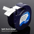 thumbnail image 2 of 12mm x 4m plastic tape for Dymo Letratag LT-100H, compatible refill, 2 of 4