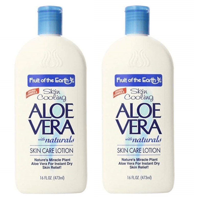 fruit of the earth skin cooling aloe vera lotion