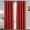 Red, variant on Sheetsnthings Galleria 54-Inch Wide x 95-Inch Long, Single Grommet Top Room-Darkening Curtain Panel, Red