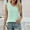 Green, variant on Idoravan Tank Tops for Women Women's Fashion Solid Comfortable Loose T-shirt Sleeveless Blouse Casual Tops