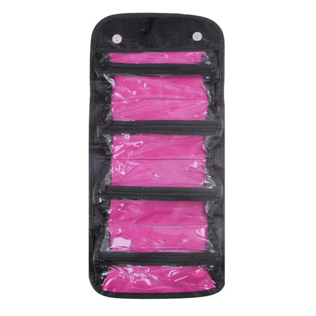 Organizador Bolsa de cosméticos plegable de usos múltiples Organizador de bolsa de maquillaje de almacenamiento de gran capacidad Tmvgtek Libre de BPA