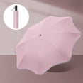 thumbnail image 2 of Round-Corner Umbrella with Reflective Strip 8 Ribs(Pink), 2 of 4