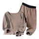 thumbnail image 1 of Pijamas para niños pequeños Pijamas de algodón cálido para niñas y niños, 1 of 5