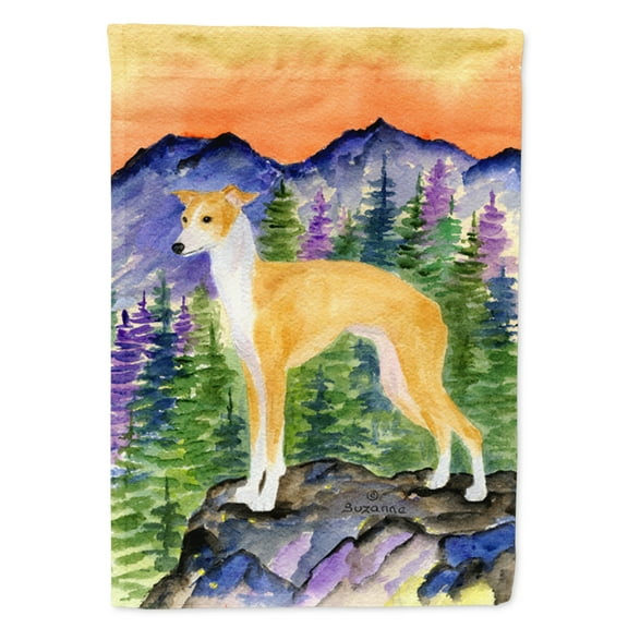 Caroline's Treasures SS8225-FLAG-PARENT Italian Greyhound Flag, , multicolor