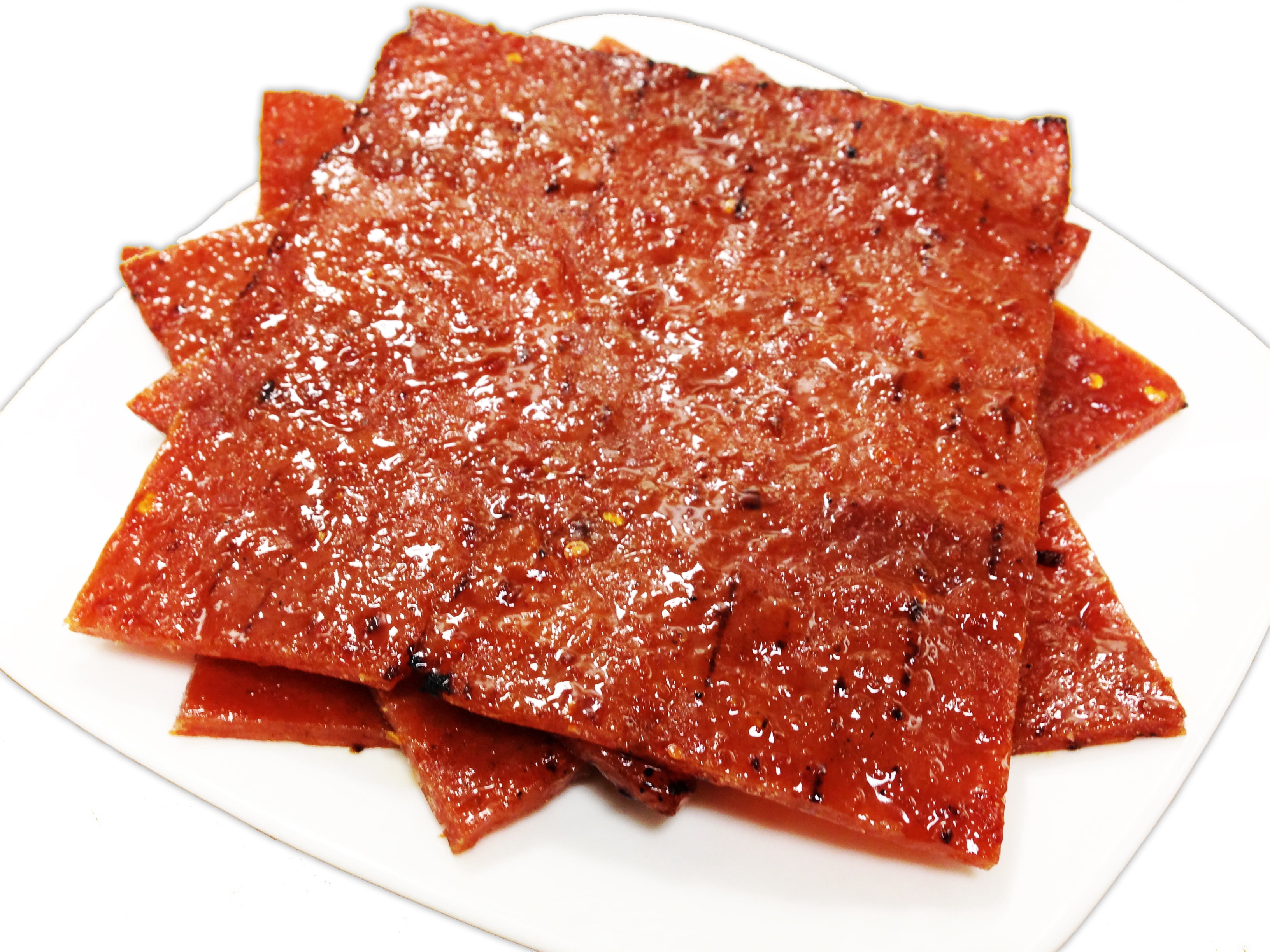 Singapore-Style Fire-Grilled Pork Jerky (Spicy Flavor 12 oz.) *Grilled Fresh to Your Order *Shipped the Same Day - L.A. Times "Handmade Gift" Winner