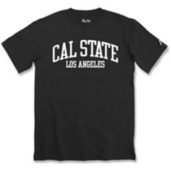 W Republic Apparel 507-202-E27-05 Established Tee, California State University, Los Angeles, Black - 2XL