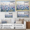 thumbnail image 4 of Designart "Divine Cornflowers In Bloom III" Flower Field Canvas Art Print, 4 of 7