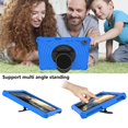 thumbnail image 3 of Dteck Kids Case for Lenovo Tab M10 Plus 10.3 Inch TB-X606F/TB-X606X, Heavy Shockproof Case Kids Friendly Cover with Shoulder Strap/Handle Stand for Lenovo Tab M10 FHD Plus 2020, Blue, 3 of 6