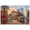 Unframe-style, variant on New Orleans French Quarter Canvas Artwork Colorful Streetcar Oil Painting Print Jazz Club Cityscape Poster Living Room Bedroom Home Decor Canal Street Wall Art