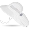 thumbnail image 1 of Kids Sun Hat UV Protection Unicorn Summer Beach Play Hats Wide Brim Neck Flap for Girls Boys, 1 of 5