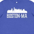 thumbnail image 4 of Inktastic Boston Massachussetts Skyline City Silhouette Youth T-Shirt, 4 of 5
