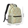 thumbnail image 2 of Xecao Dog And Flower Travel Backpack: A spacious, stylish computer backpack ideal for men and women, perfect for college, school, or daily travels, 2 of 6