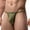 Green, variant on GDREDA Men Lingerie Men's Low Waist Underwear Top Night Sexy Underwear Mesh Breathable Thong White,XXL