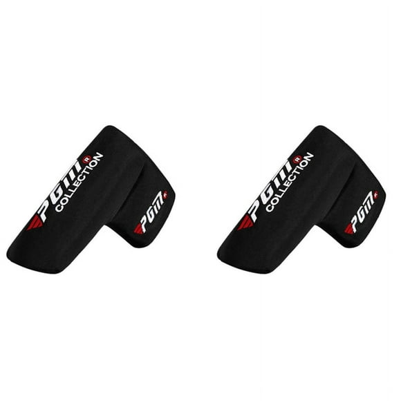 2X Putter Head Cover Headcover Golf Club Heads Cover Putter Headcover for Golf Embroidery Headcover