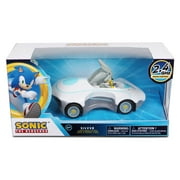Team Sonic Racing RC: Silver - NKOK (682), 1:28 Scale 2.4GHz RC Car, 6.5 Compact Design, Officially Licensed Sega Sonic The Hedgehog, Battery Powered, Transmit Up To 150', Ages 6+