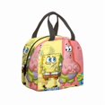 thumbnail image 1 of Insulated Lunch Bag Cartoon Anime Design Portable Large Capacity for Students Picnic, 1 of 5