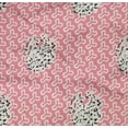 thumbnail image 5 of oneOone Cotton Poplin Twill Peach Fabric Abstract Block Craft Projects Decor Fabric Printed By The Yard 56 Inch Wide, 5 of 5