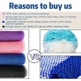 thumbnail image 3 of 4Pcs African Mesh Sponge,Nylon African Bath Sponge Mesh, 3 of 5