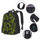 thumbnail image 2 of Balery Tropical Palm Leaves Fern Leaf Mochila para hombre y mujer - Tela Oxford 600D resistente - Gran capacidad, resistente al agua, ideal para la escuela, viajes y senderismo, 2 of 6