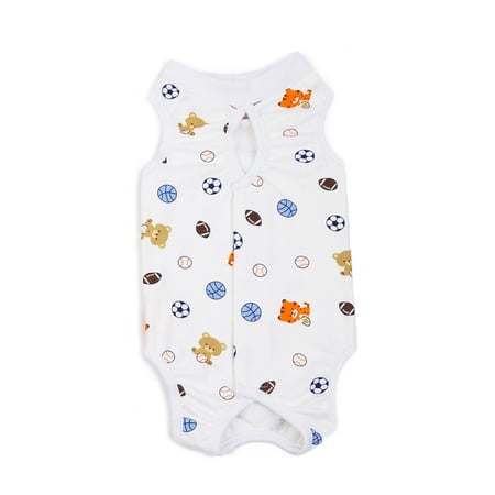 S-XL After Surgery Wear for Wounds Anti Licking Kittens Clothing Pet Supplies Cat Vest Cat Clothes Recovery Suits FOOTBALL-M