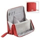 thumbnail image 5 of Neceser de maquillaje con compartimentos | Organizador de artículos de aseo portátil e impermeable para viajes y uso diario, 5 of 7