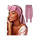thumbnail image 1 of wonima11 100% Mulberry Silk Bonnet for Sleeping Women Braid Bonnet for Long Hair with Elastic Tie Band Hair Wrap for Braids Curly Hair, 1 of 1