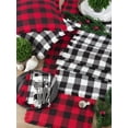 thumbnail image 3 of Fennco Styles Classic Buffalo Plaid Design Fringed 100% Cotton Table Runner 16 x 72 Inch - Red Table Cover for Christmas, Holiday DÃ©cor, Everyday Use, Family Gathering and Special Occasion, 3 of 3