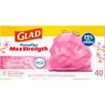 Glad ForceFlex MaxStrength 13 Gallon Tall Kitchen Drawstring Trash Bags