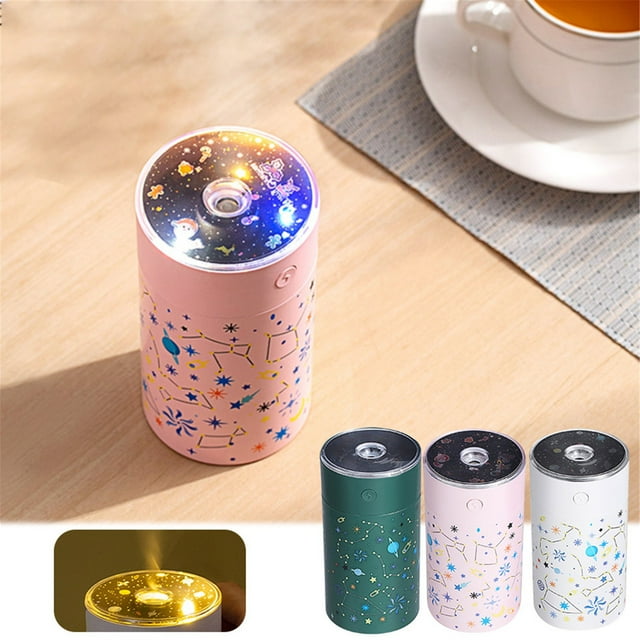 Vaidha Star Projection Humidifier Portable Household Room Night Light Atomizer